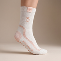 Pescapeach Grip Socks Crisp White