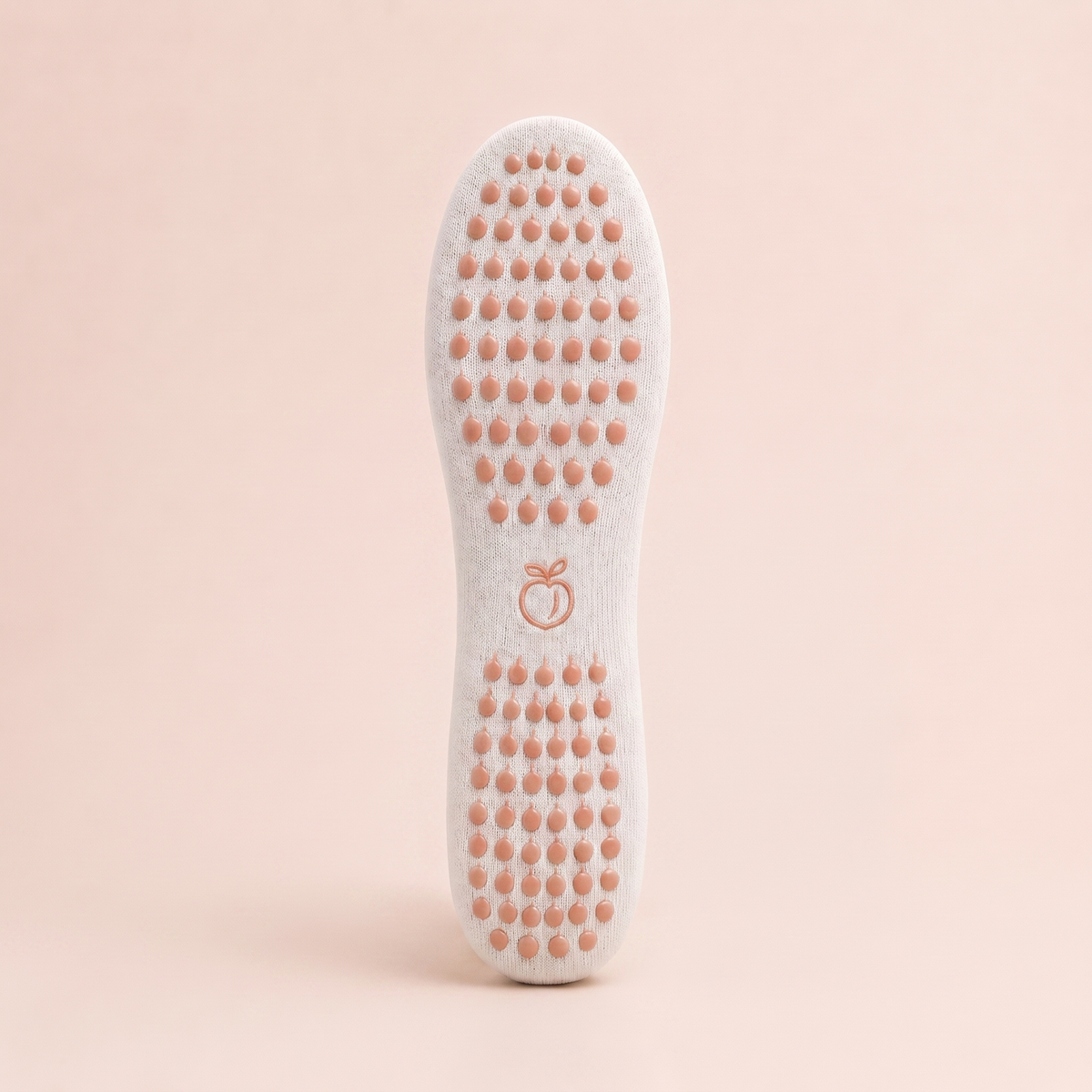 Pescapeach Grip Socks Crisp White