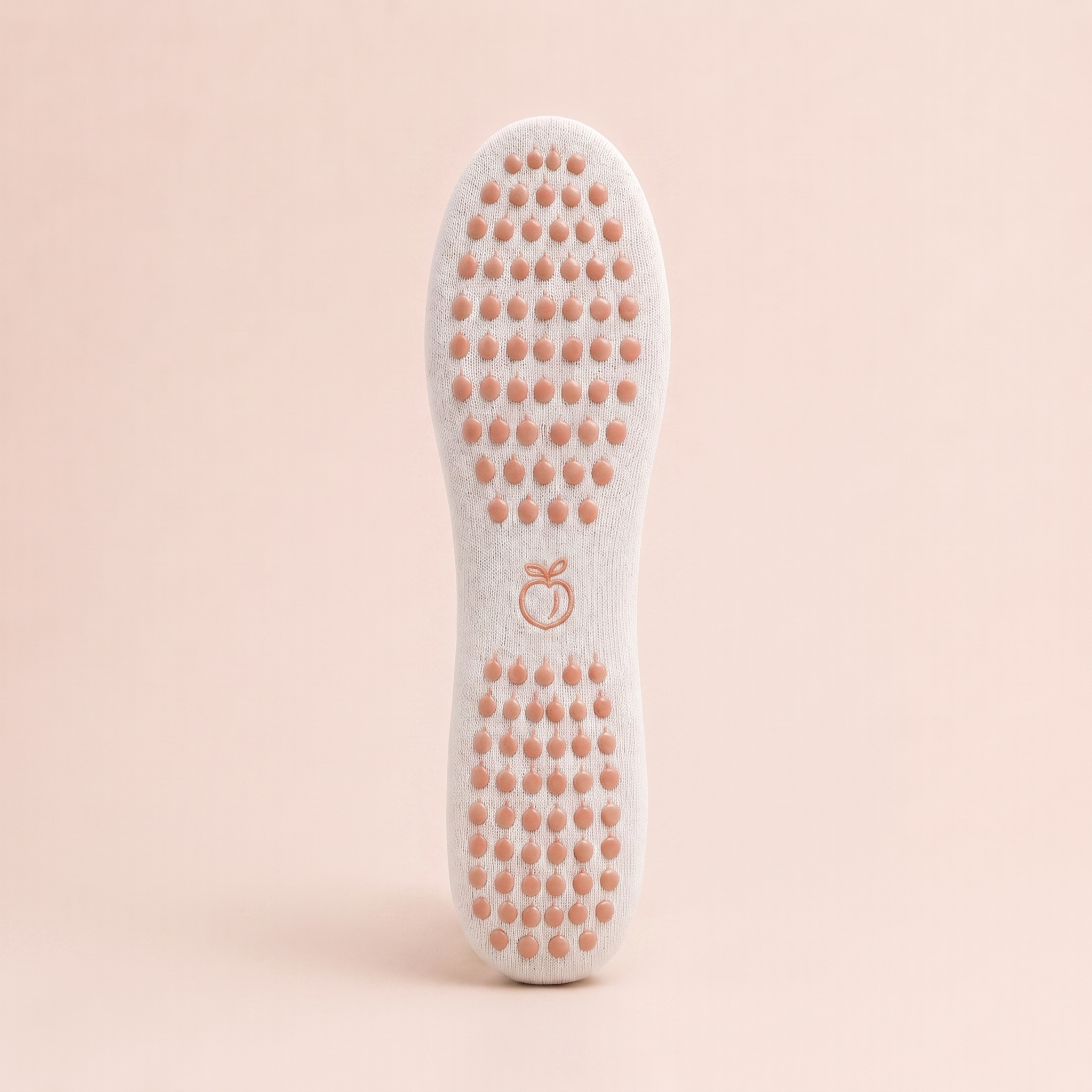 Pescapeach Grip Socks Crisp White