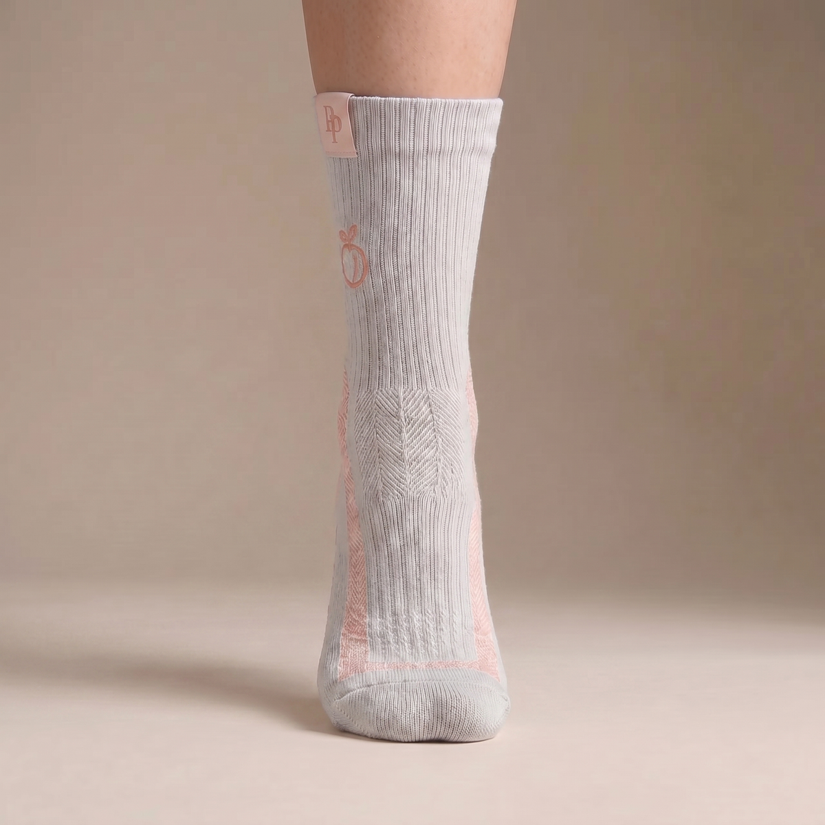 Pescapeach Grip Socks Pear Grey